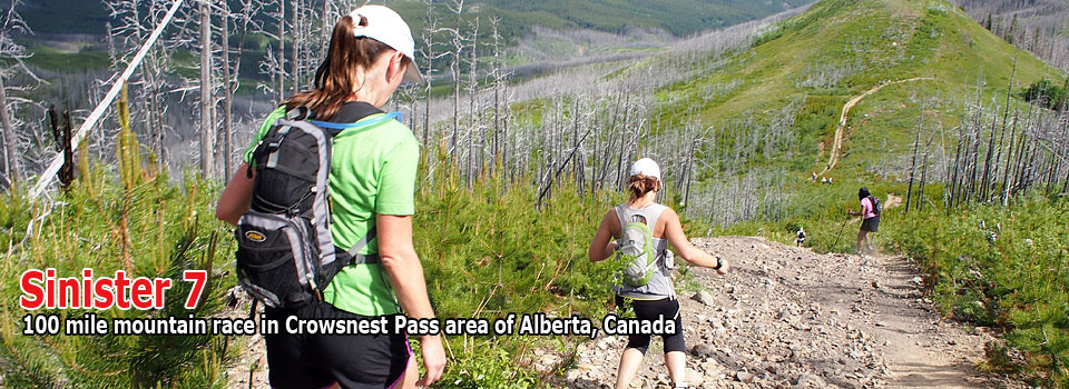 Sinister 7 Ultra Marathon, Crowsnest Pass, Alberta, Canada
